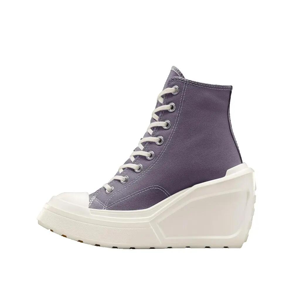 Chaussures Converse Chuck 70 De Luxe Wedge Violet 2/3