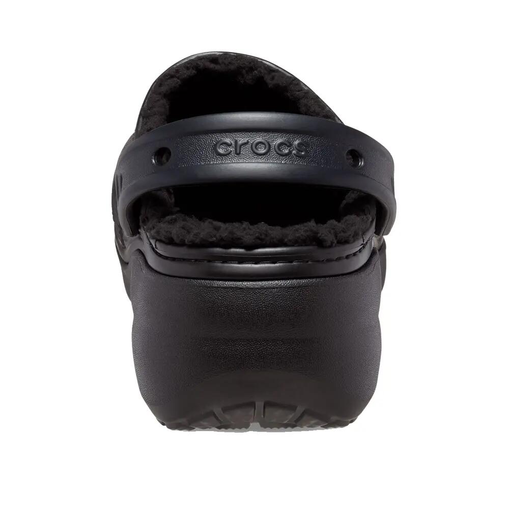 Zuecos Mujer Crocs Lined Clog Negro 6/6