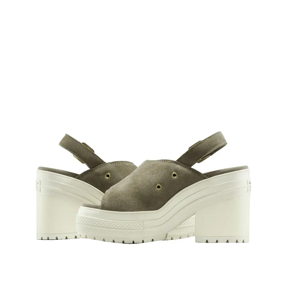 Sandalias Converse Chuck 70 De Luxe Heel Mule, Verde, Mujer 6/7