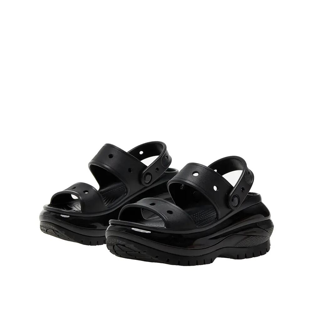 Sandały CROCS CLASSIC MEGA CRUSH SANDAL Czarny 6/9
