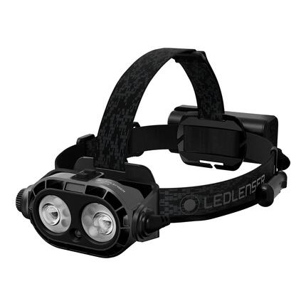 wiederaufladbare Stirnlampe H21R, 10.000lm (Boost), RGB, Leuchtweite max. 400 m