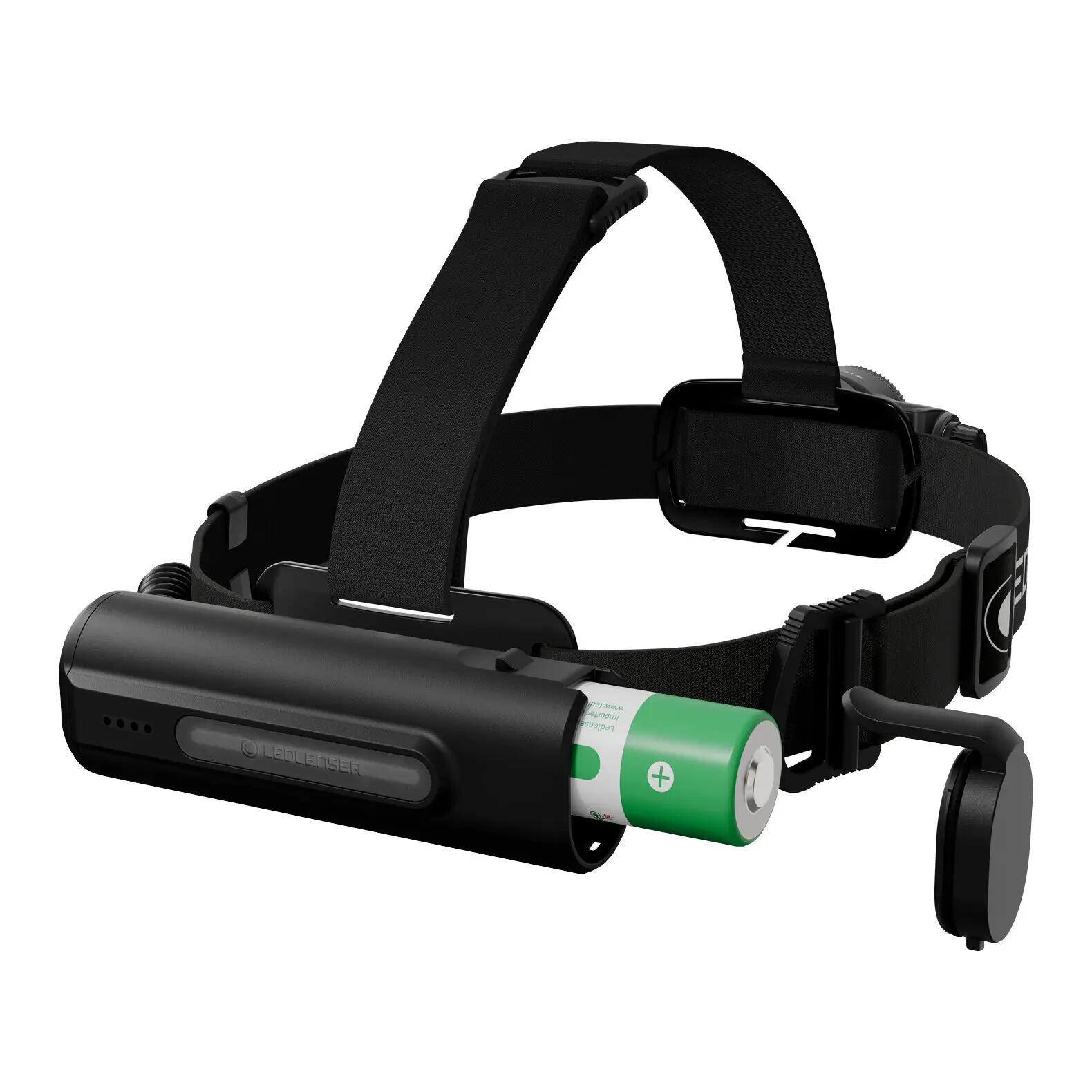 Lampe frontale rechargeable 2000lm, RGB, portée 250m, IP67, H9R 3/10
