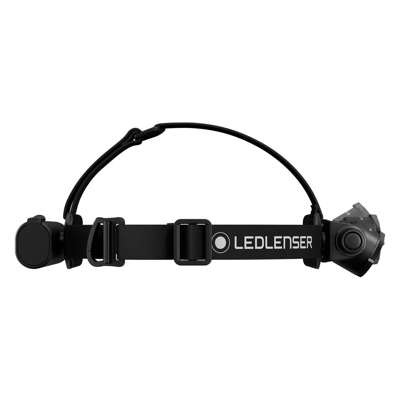 Lampe frontale LED rechargeable, 1200lm, portée de 350m, IP67, H7R 2/9