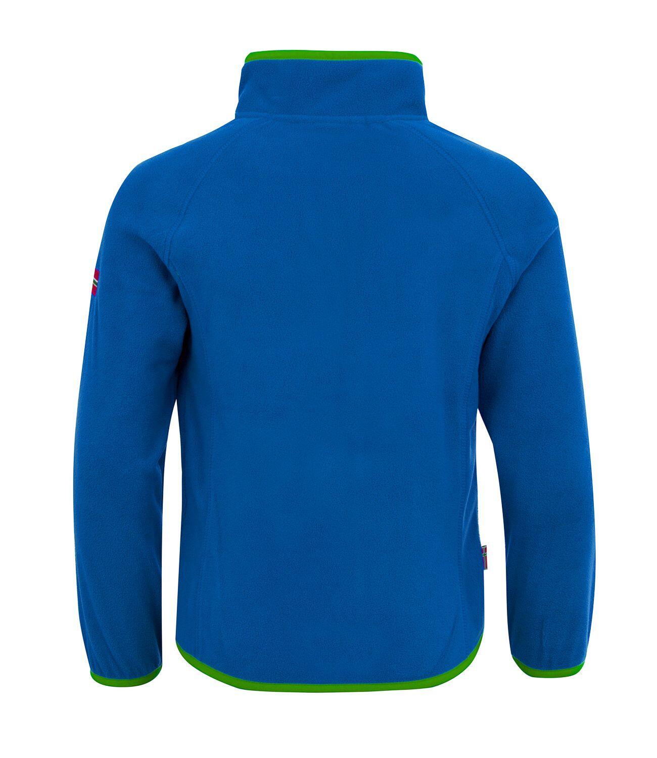 Pull en polaire pour enfants Nordland Isolant Séchage rapide Vert 2/3