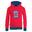 Kinder Hoodie Pullover Troll Rot/Petrolblau