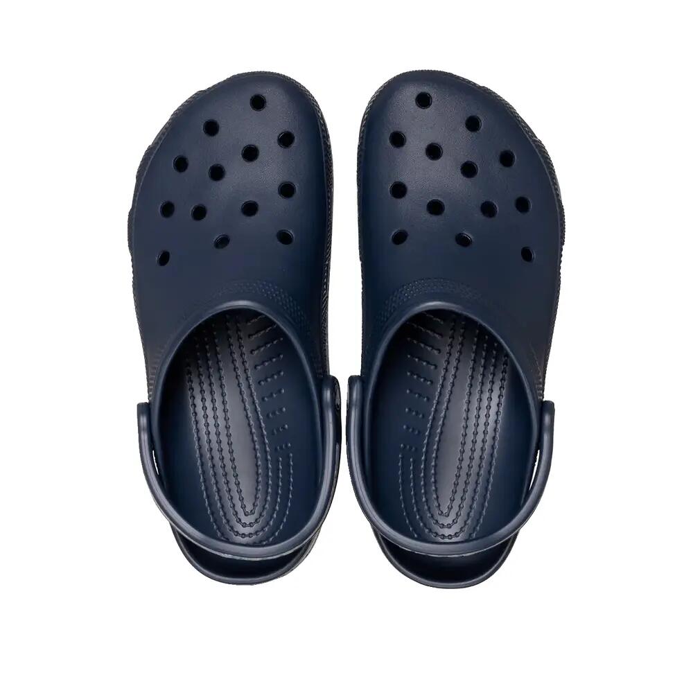 Klassische blaue Sabots von Crocs 2/3