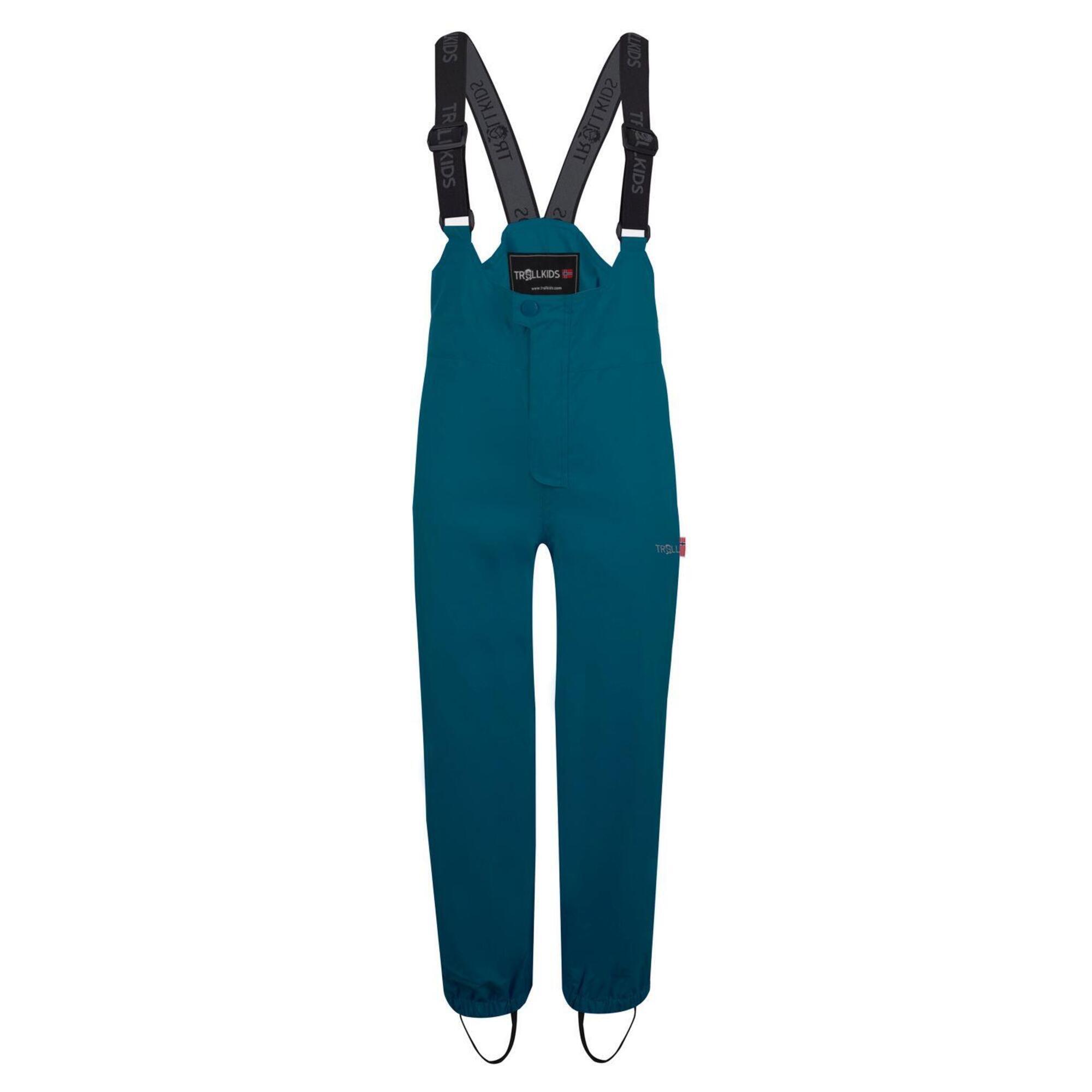 Pantaloni da trekking Odda da bambino blu petrolio