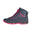 Enfants Chaussures d'hiver Femund bleu marine / magenta