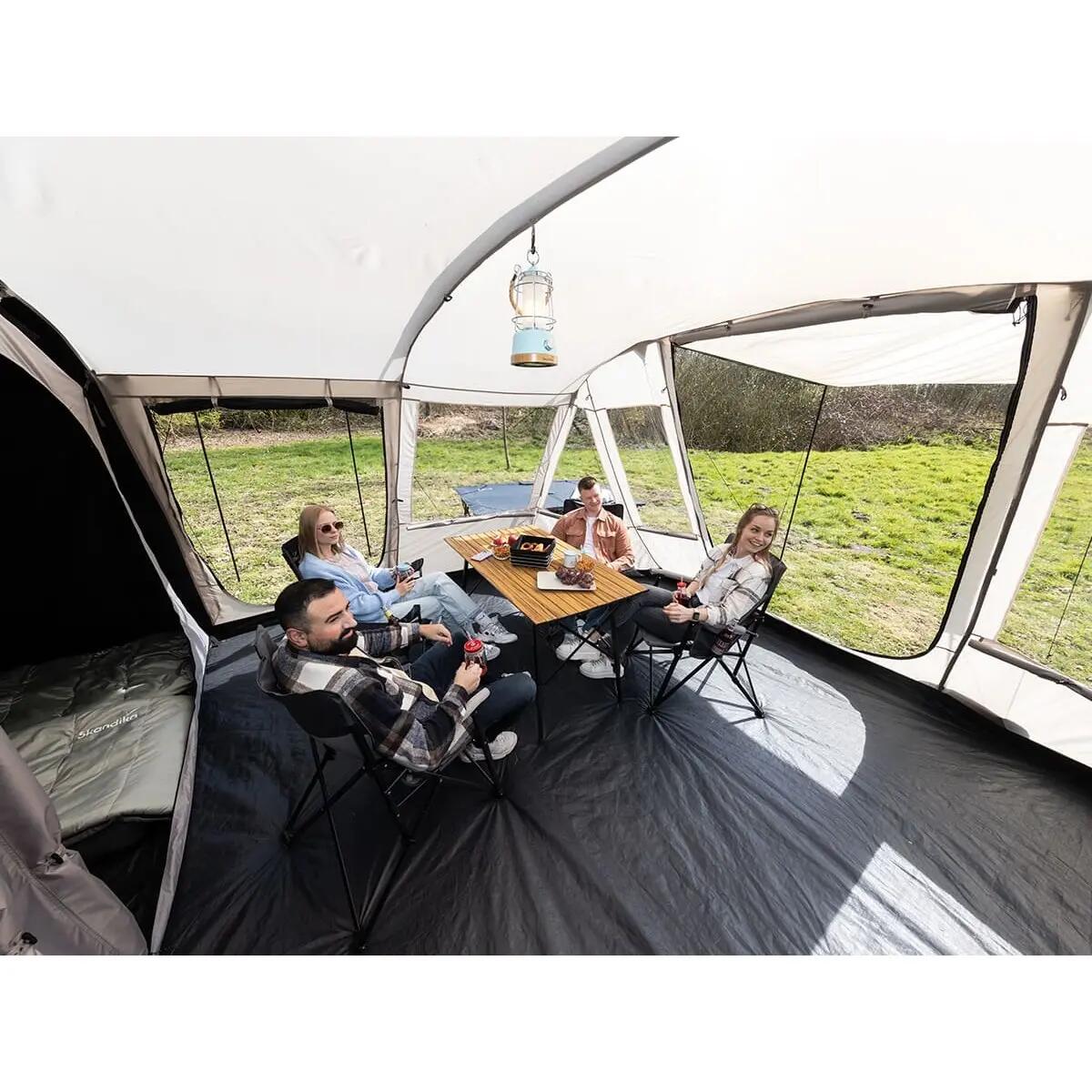 Namiot kempingowy tunelowy Nordland 4 Sleeper Protect, 4- osobowy, 1-2 sypialnie 8/15