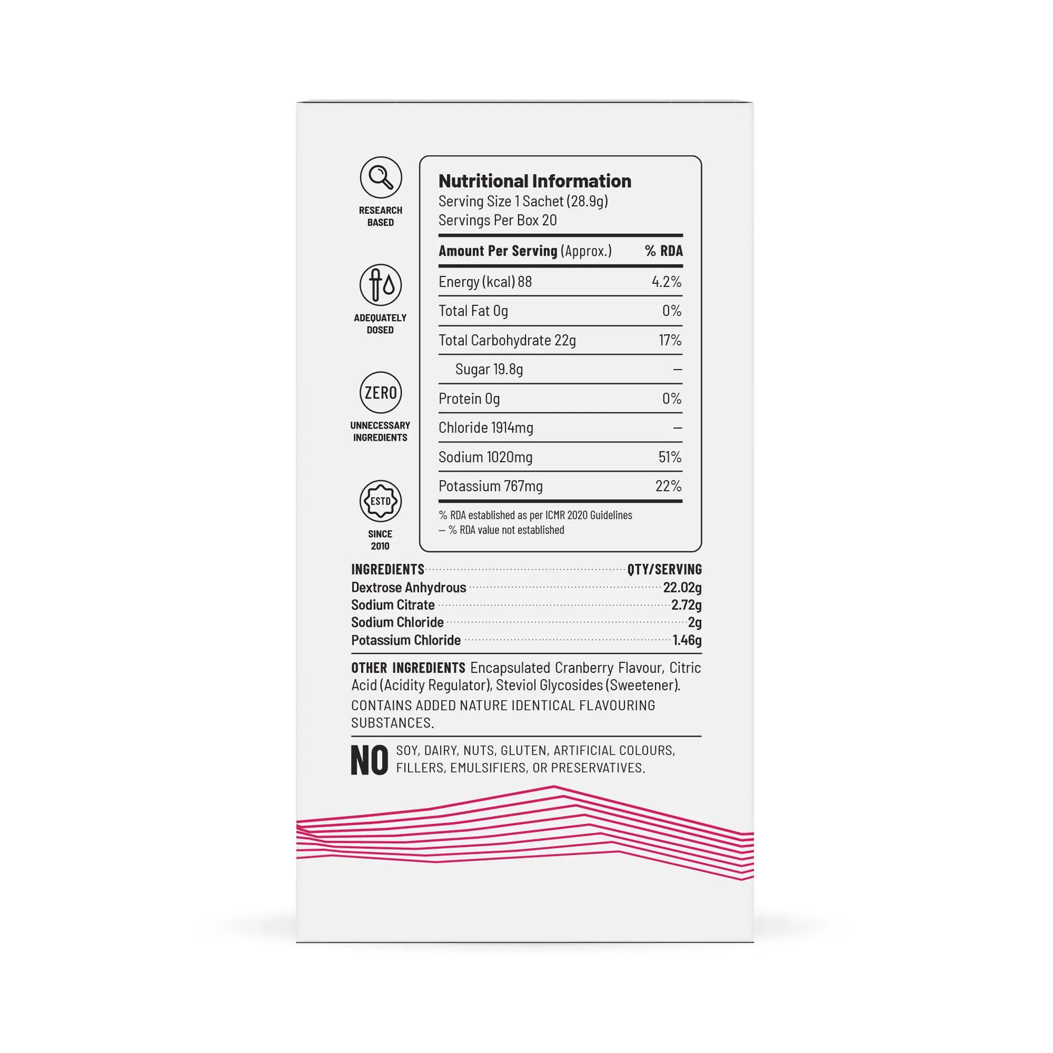 Daily Hydration - Berry - Box of 20 -  2