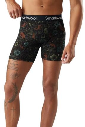 T-shirt technique pour homme Merino Print Boxer Brief