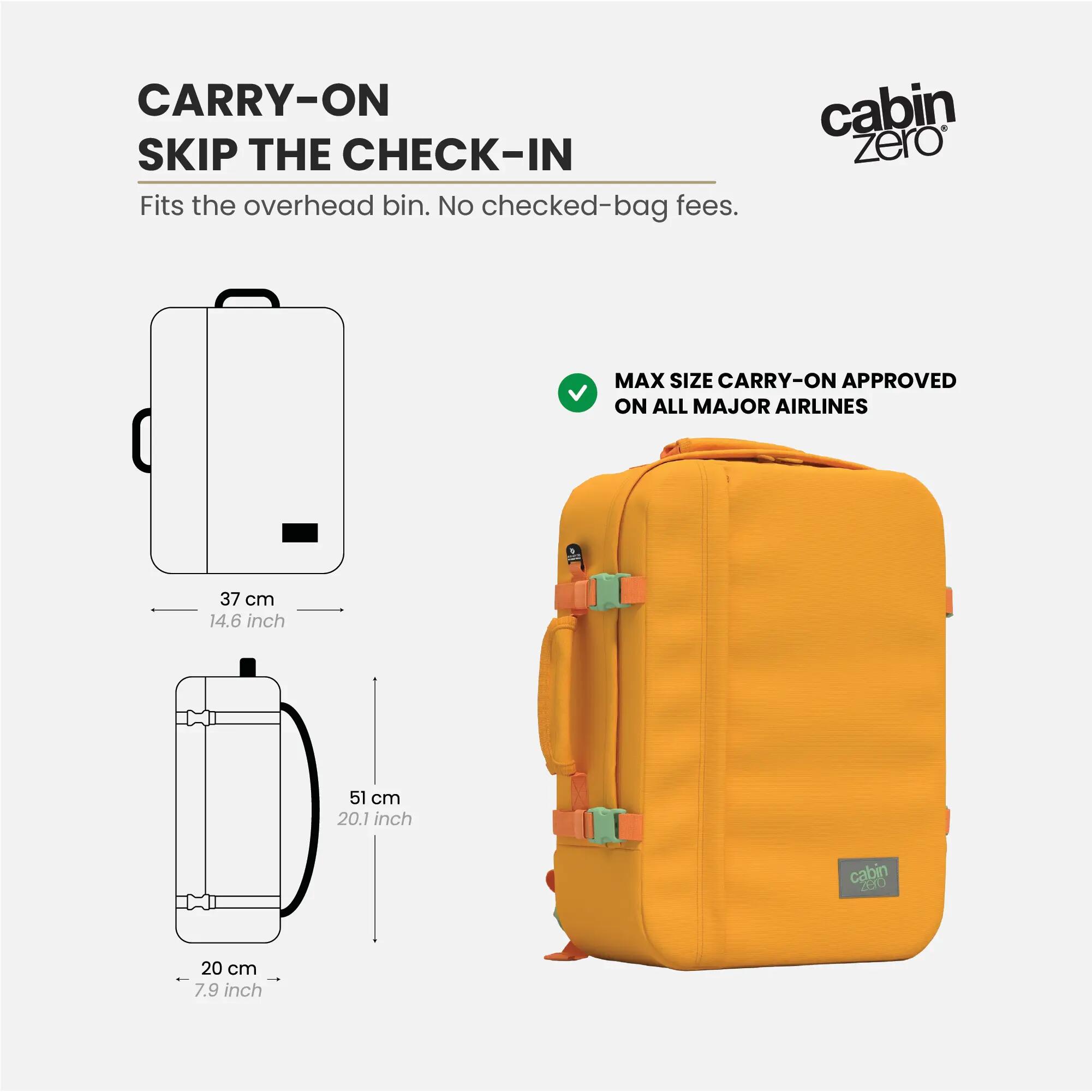 Cestovní batoh CabinZero Classic 44L 3/12