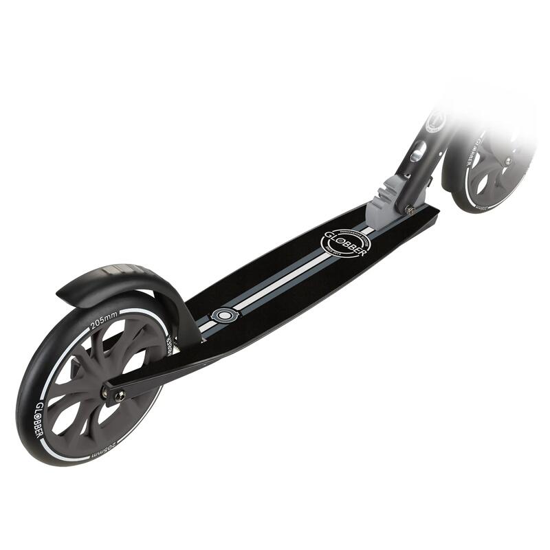 Globber NL 205 Katlanabilir Scooter - Siyah-Gri