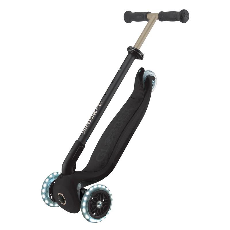 Globber Go Up Deluxe Işıklı Scooter - Siyah