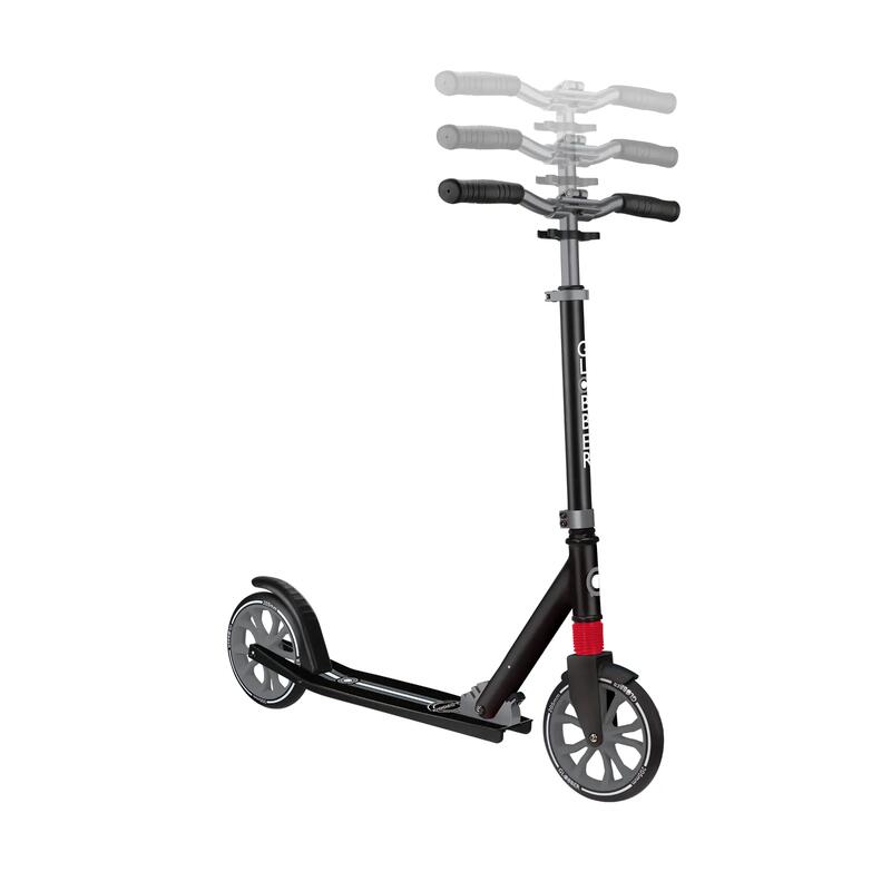 Globber NL 205 Katlanabilir Scooter - Siyah-Gri