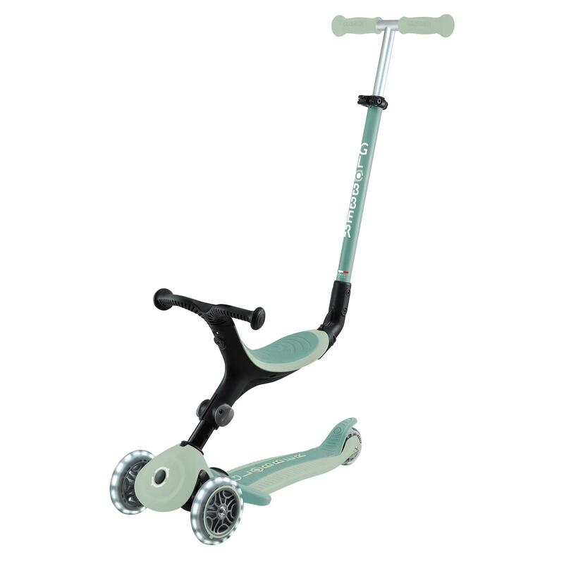 Globber Go Up Active Ecologic Işıklı Scooter - Pistachio