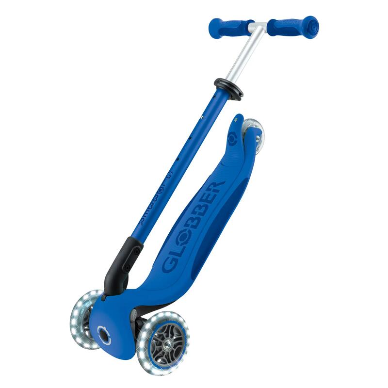 Globber Go Up Deluxe Işıklı Scooter - Lacivert