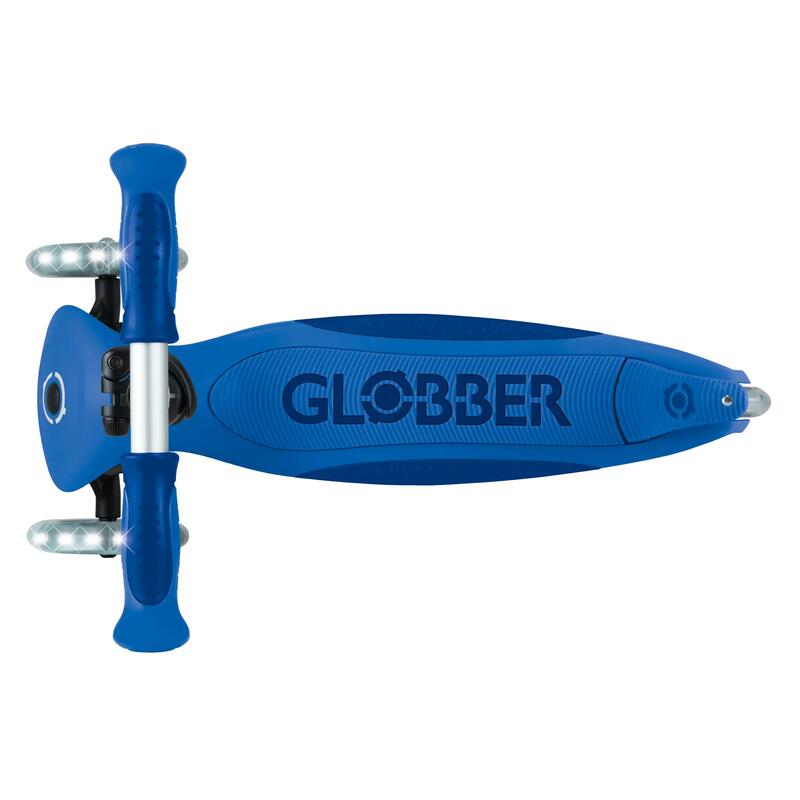 Globber Go Up Deluxe Işıklı Scooter - Lacivert