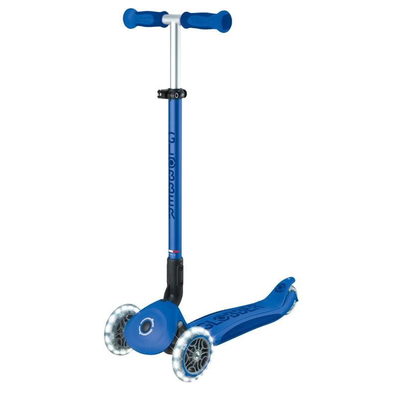 Globber Go Up Deluxe Işıklı Scooter - Lacivert