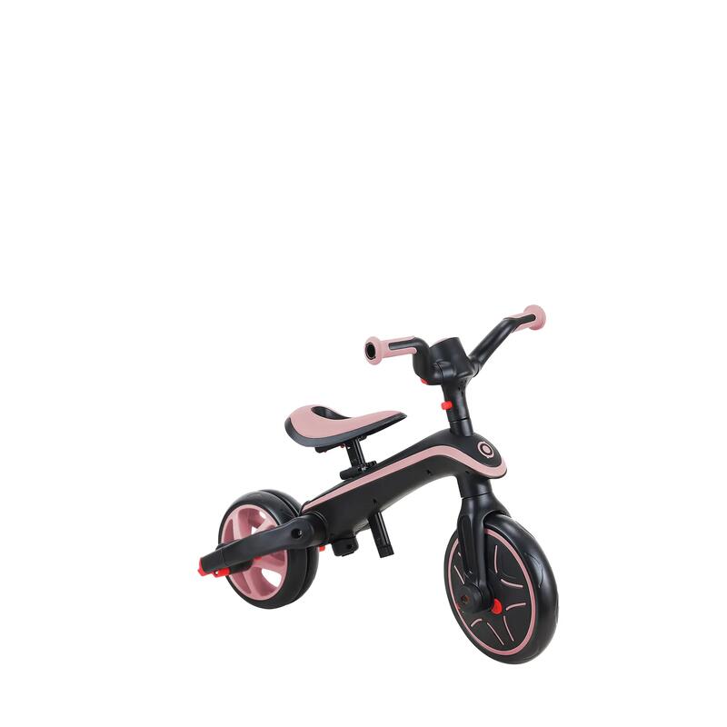 Globber Explorer 4in1 Katlanabilir Bisiklet - Koyu Pastel Pembe