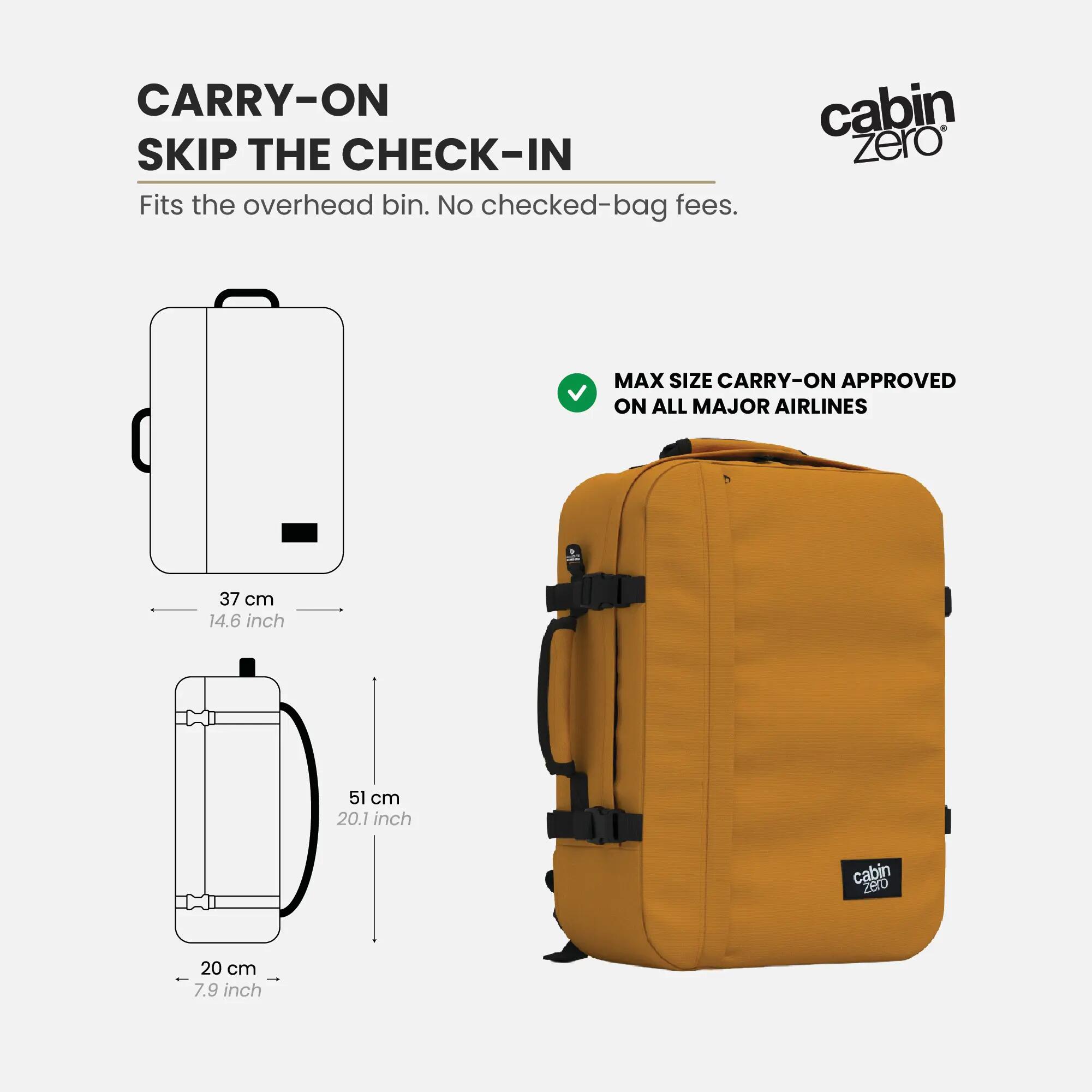 Classic Cabin Backpack 44L, Max Cabin Size for Week-Long Trips 3/16