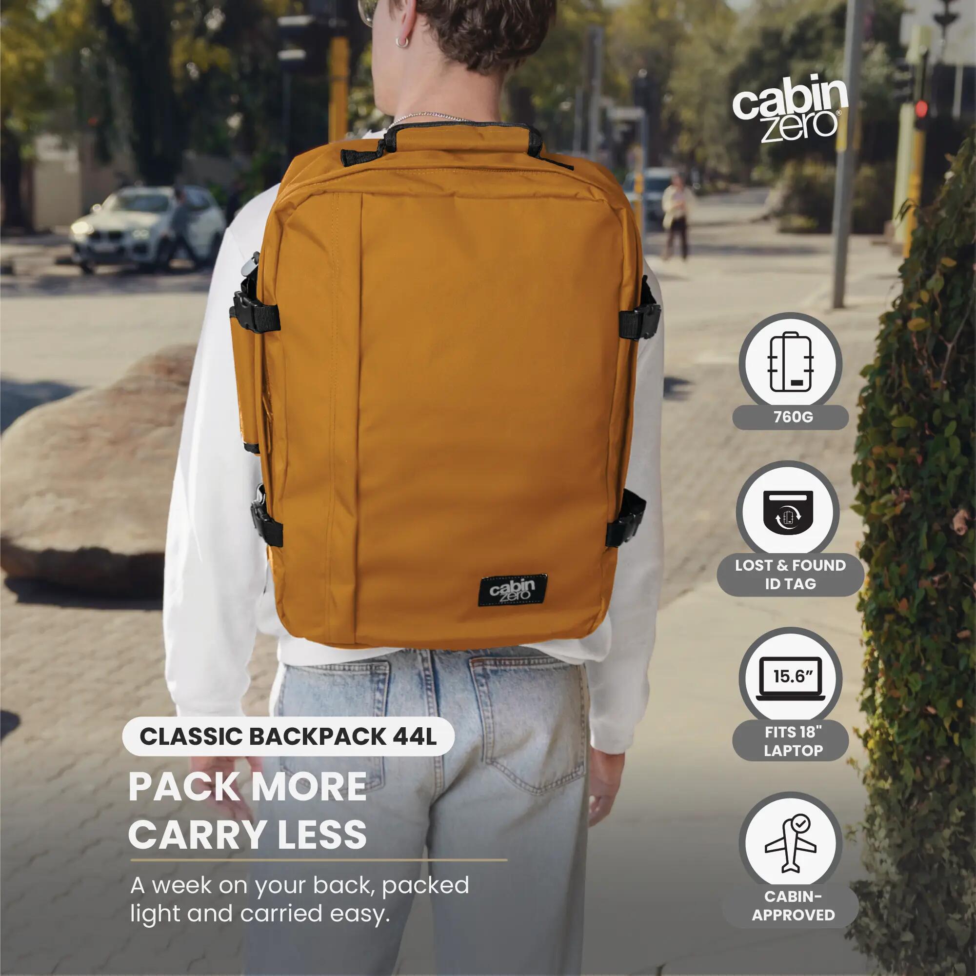 Classic Cabin Backpack 44L, Max Cabin Size for Week-Long Trips 2/16