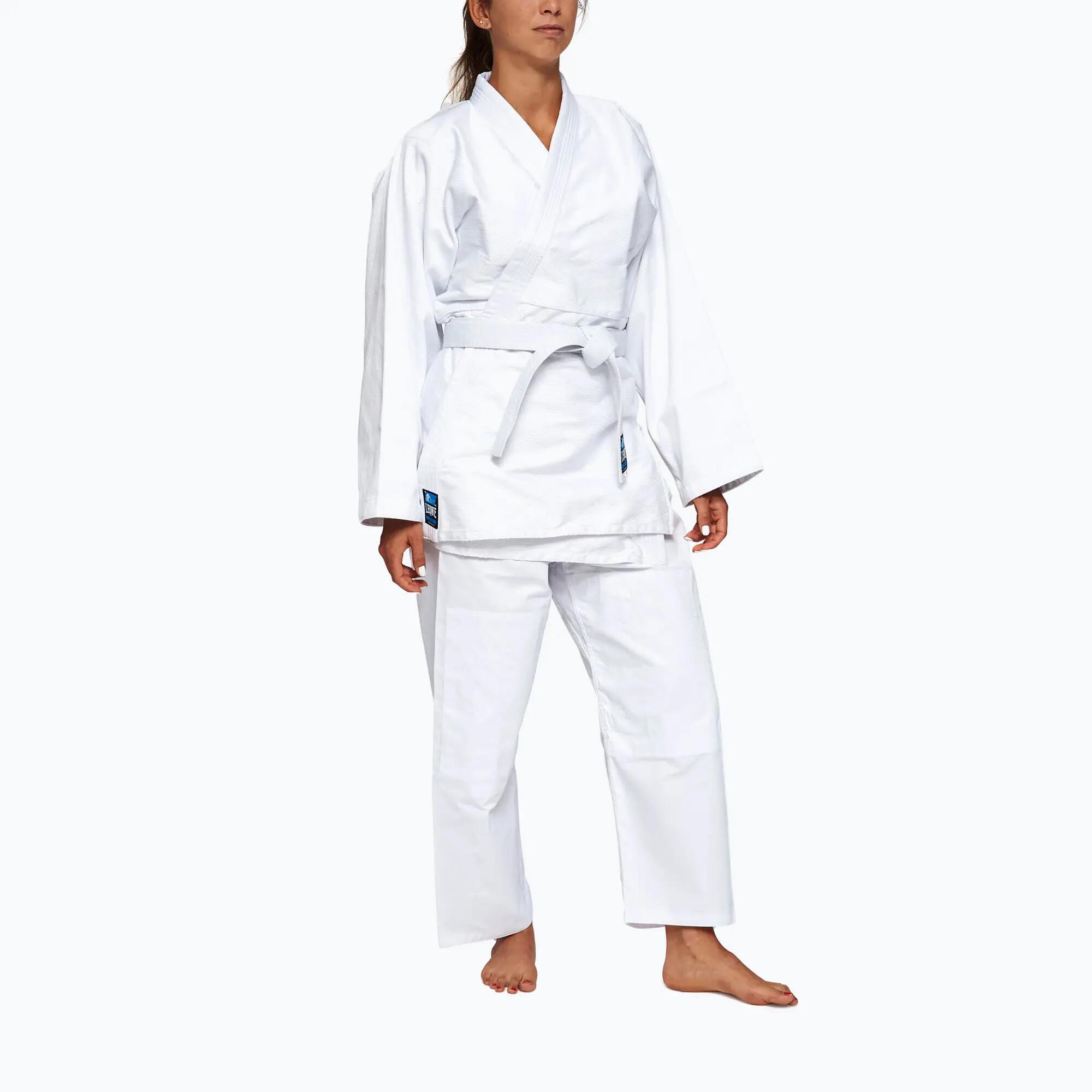 Judogi Kimono Judo Adulto Leone 1947 blanco 4/7
