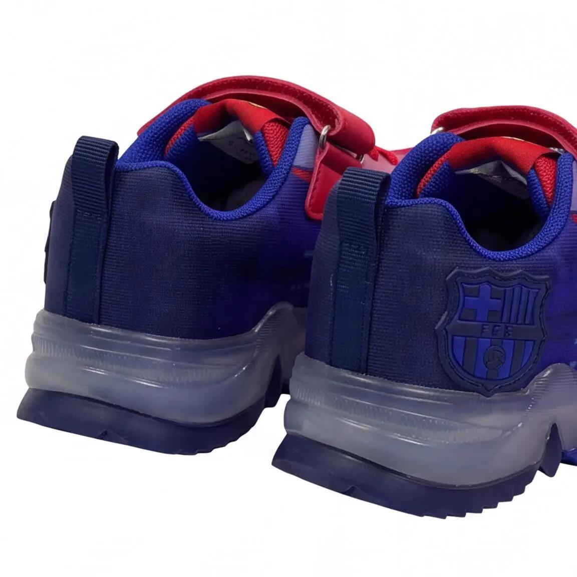 Sportschoenen FC Barcelona met Lichtjes voor Kinderen TPR-Zool Multicolor 5/5