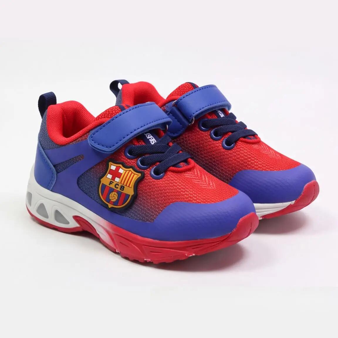 Zapatillas Deportivas FC Barcelona con Luces para Niños Suela de TPR Multicolor 4/5
