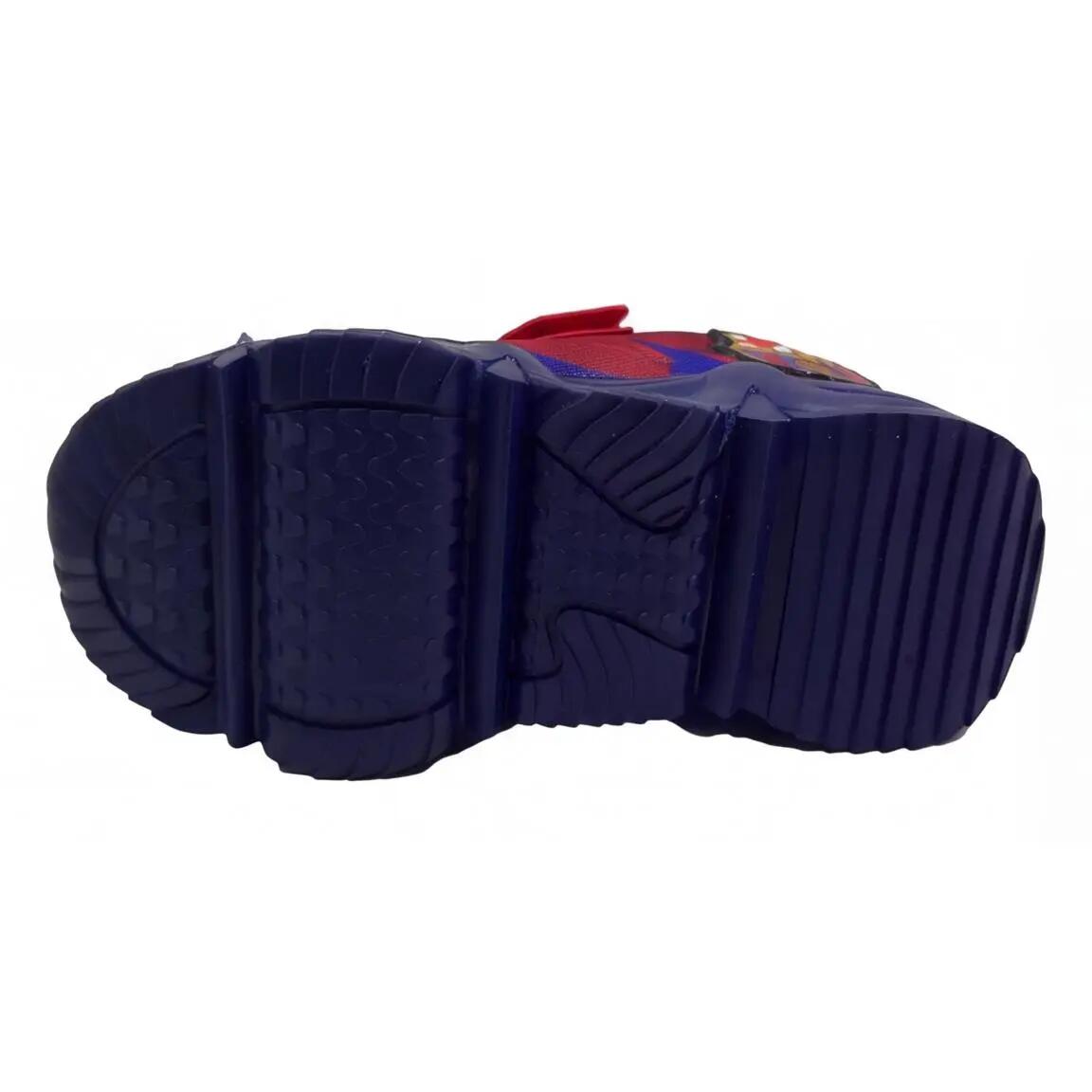 Zapatillas Deportivas FC Barcelona con Luces para Niños Suela de TPR Rojo 3/5