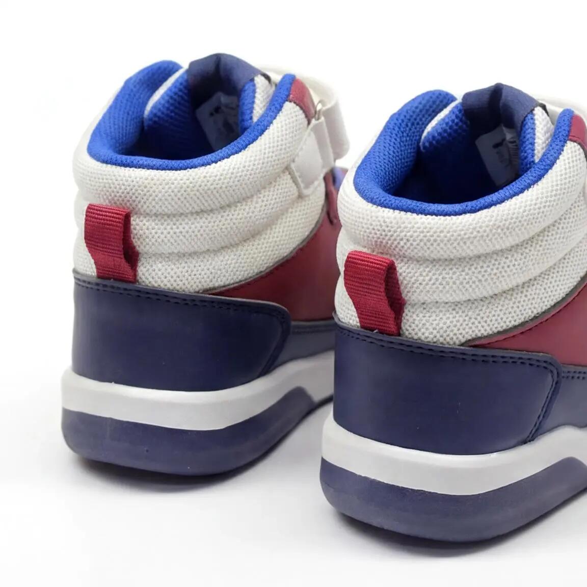 Zapatillas Deportivas FC Barcelona con Luces para Niños Suela de PVC Rojo Oscuro 5/5