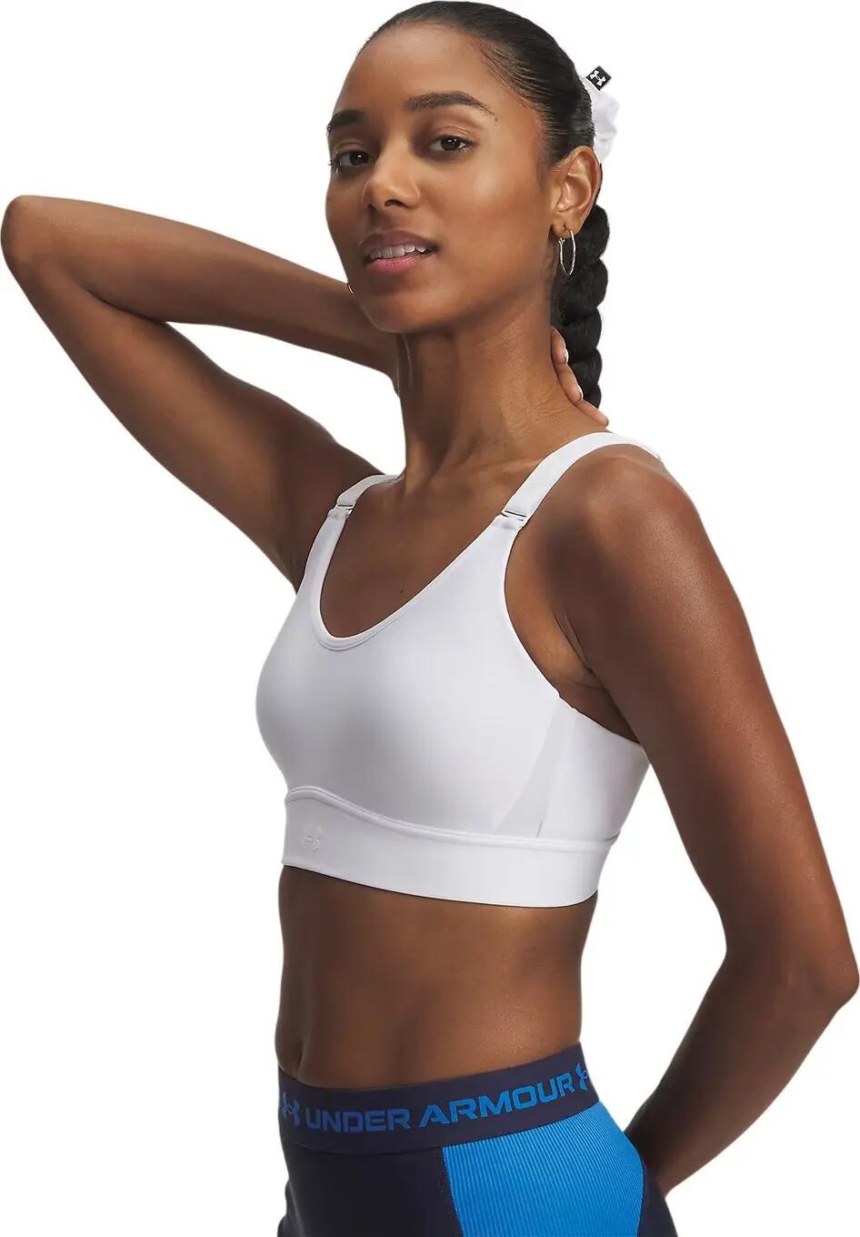 Brassière Under Armour Infinity 2.0 Mid Blanc Femme 1/5