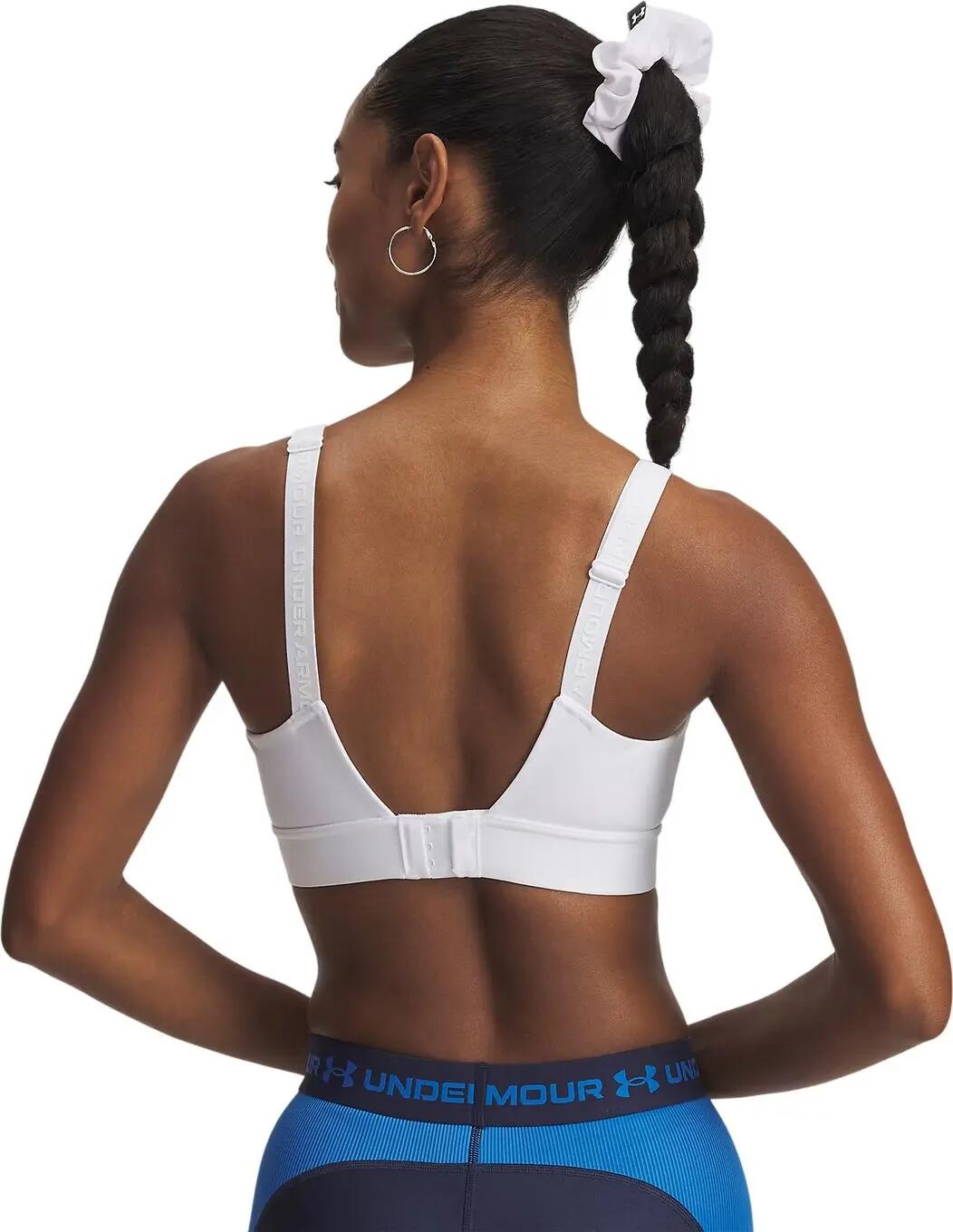 Brassière Under Armour Infinity 2.0 Mid Blanc Femme 2/5
