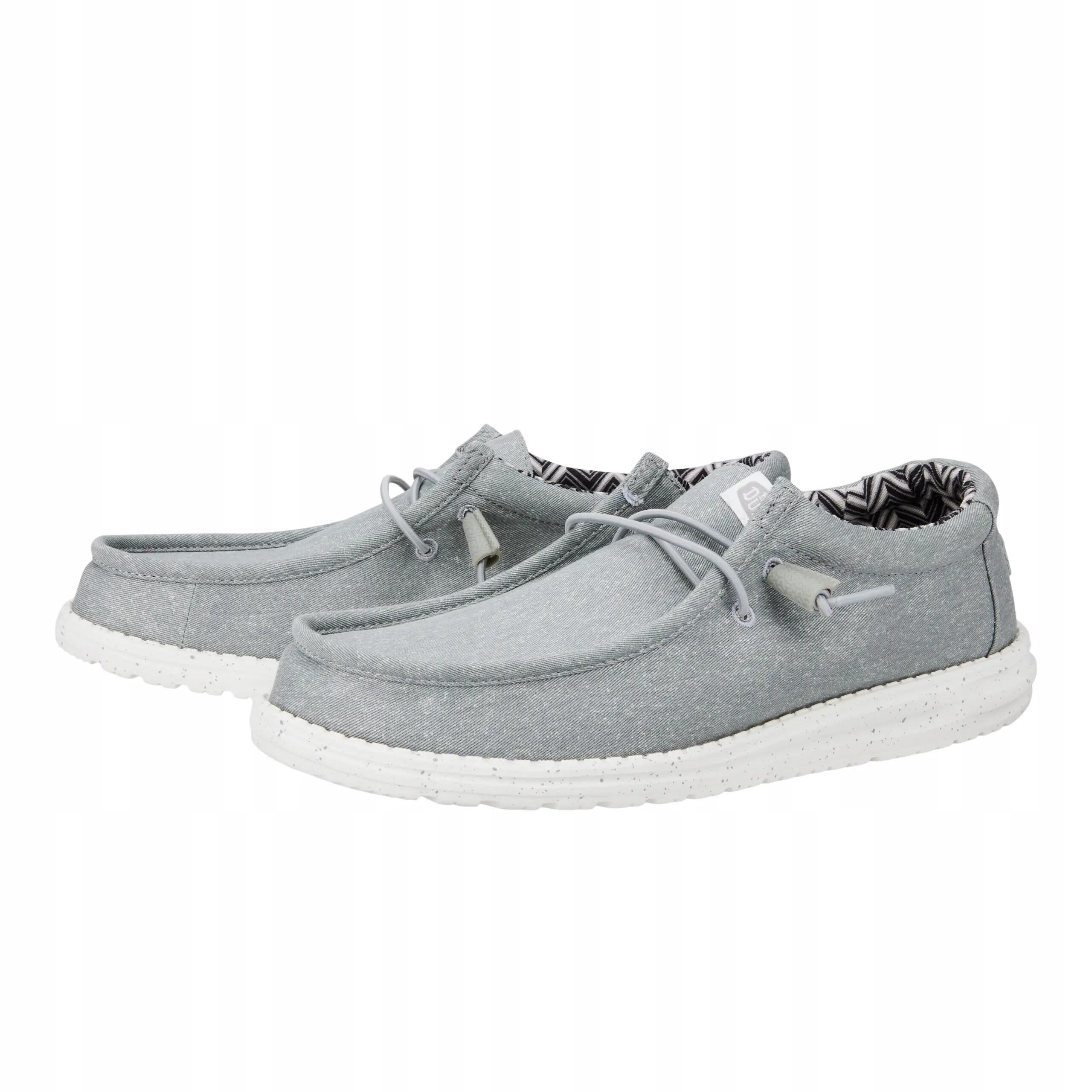 HeyDude Męskie Mokasyny Wally Stretch Canvas 4/6