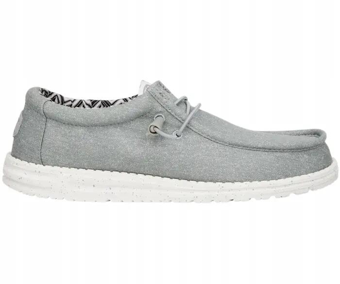 HeyDude Męskie Mokasyny Wally Stretch Canvas 2/6