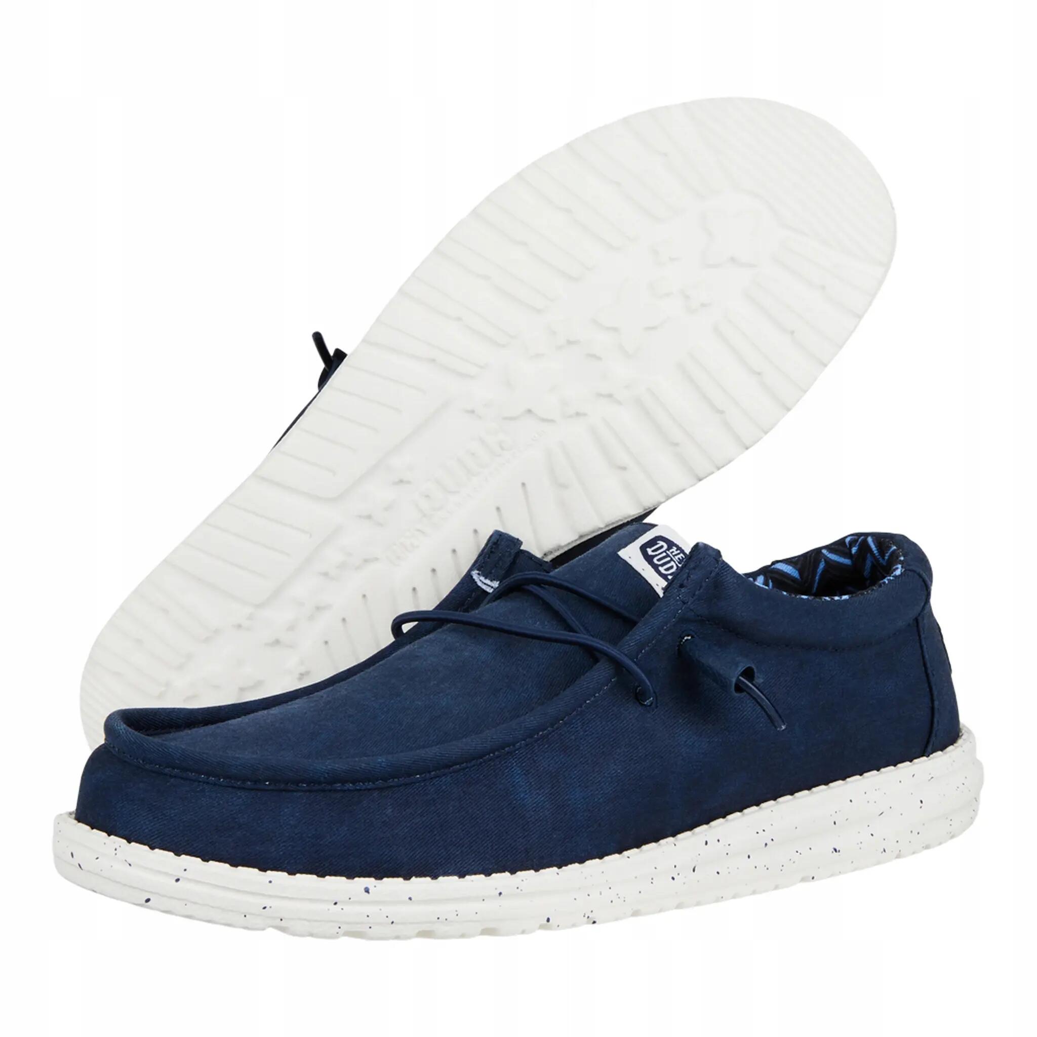 HeyDude Męskie Mokasyny Wally Stretch Canvas 3/6