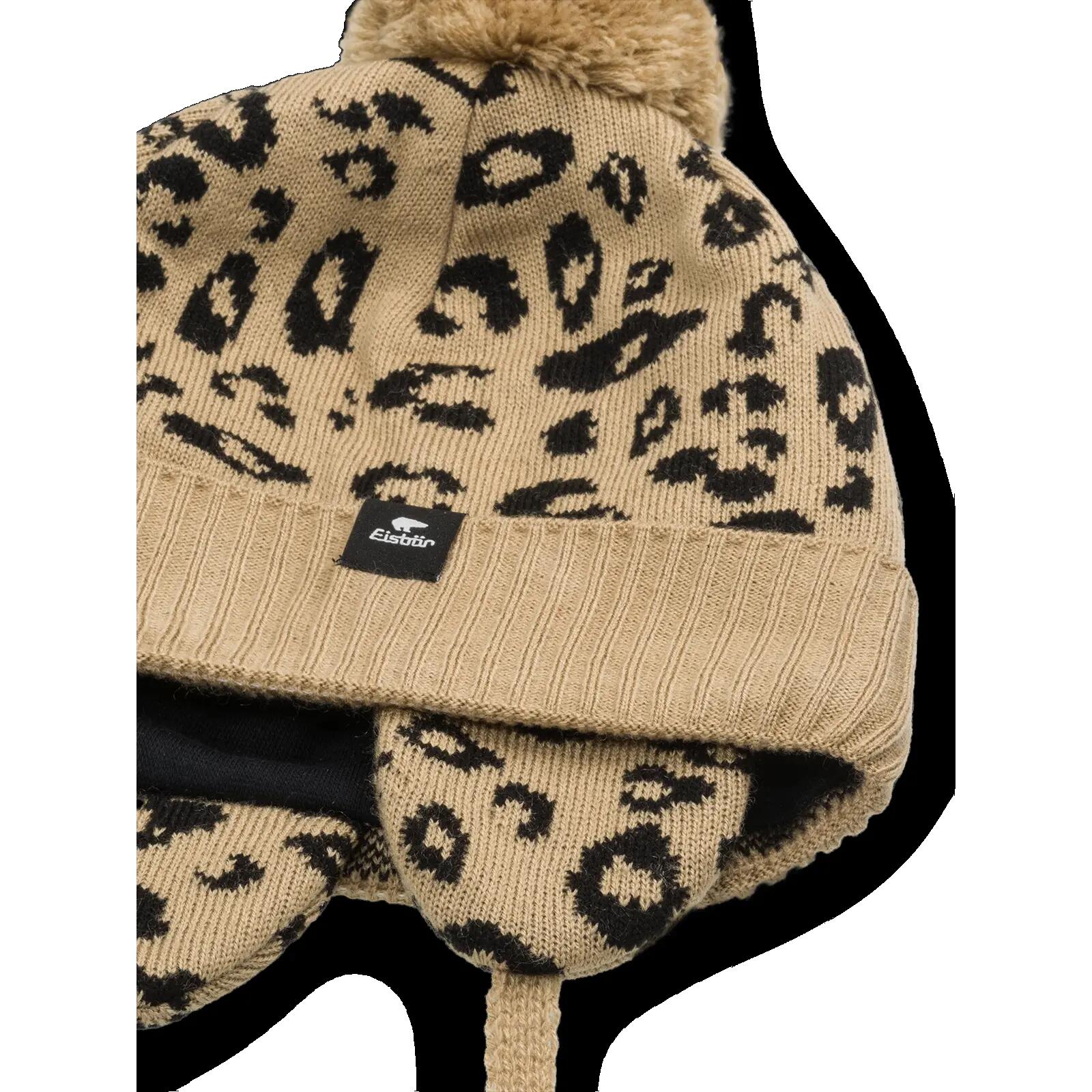 Unisex Outdoor Kindermütze atmungsaktiv, Lilie Ear Pompon kids Blau 2/3