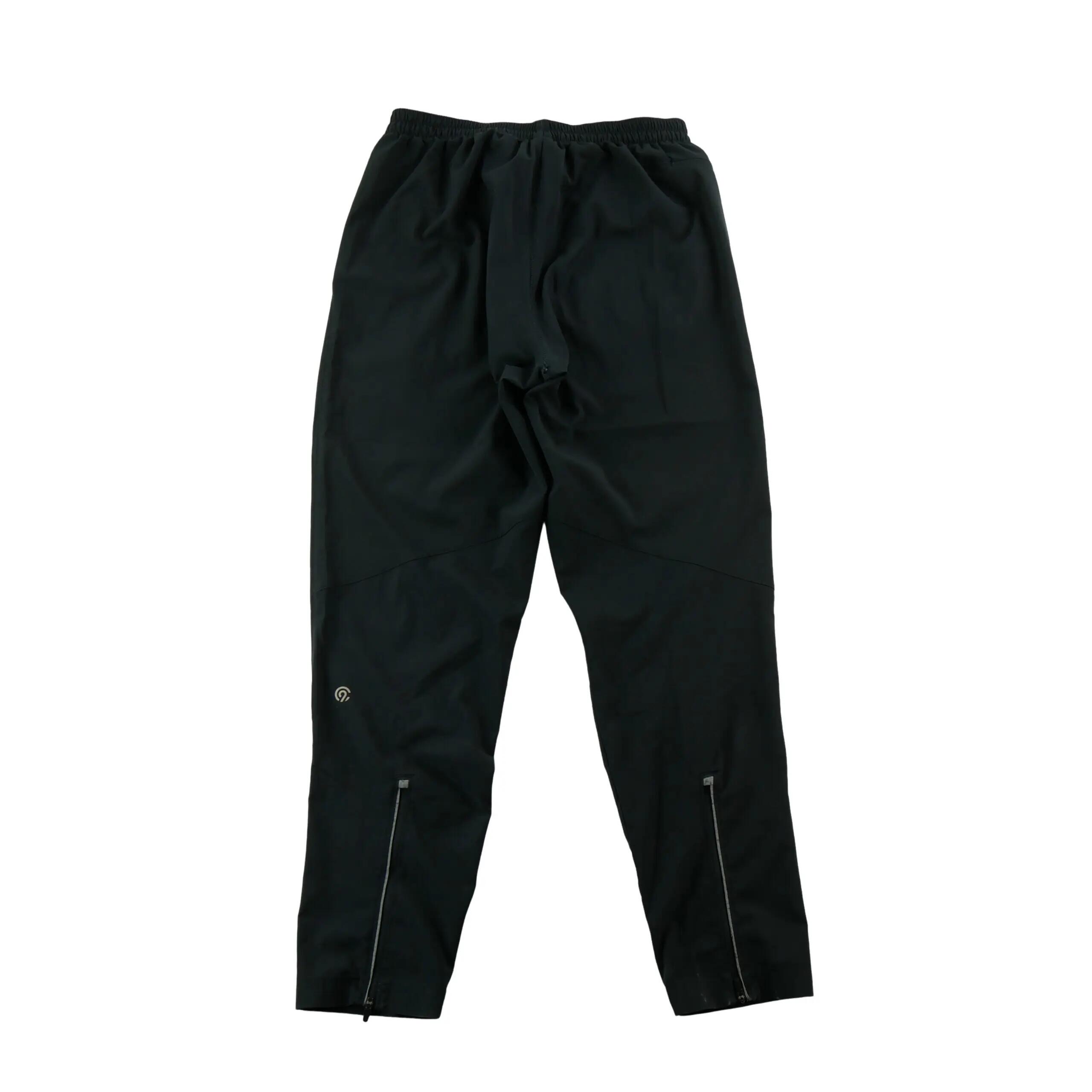 Tweedehands - Heren Jogging Broek Met Rits Zwarte - Zeer goede staat 2/5