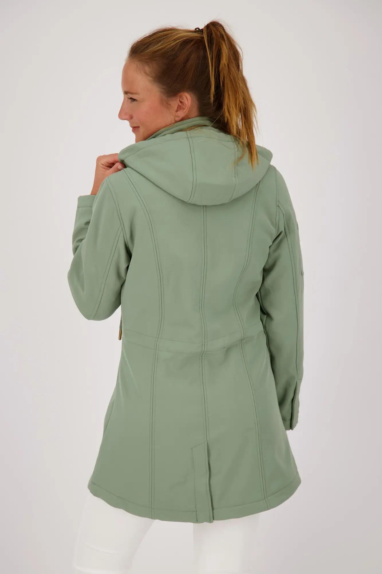 Damen - Naturwandern - Softshellmantel - winddicht, Fleece innen - TWIN PEAK II 3/5