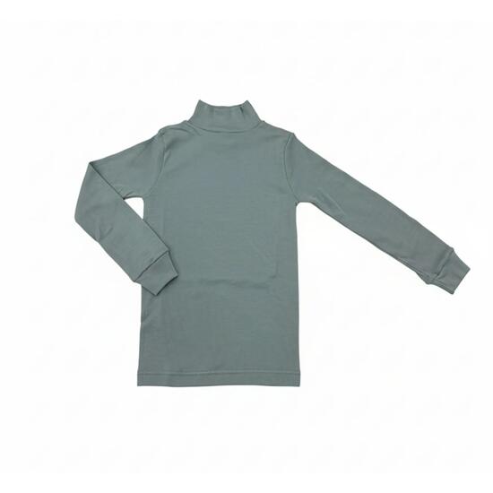 T-Shirt Thermique Manches Longues Enfant BABIDU Punt Nou Vert Poudré