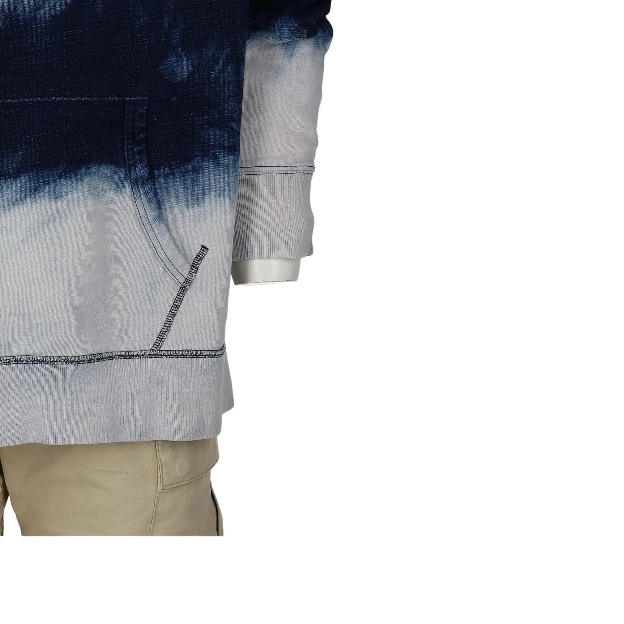 Seconde vie - Sweat à capuche Homme Tie-dye indigo - Excellent 8/15