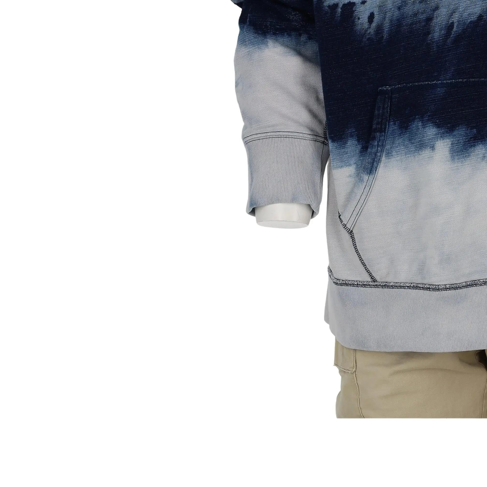 Seconde vie - Sweat à capuche Homme Tie-dye indigo - Excellent 7/15