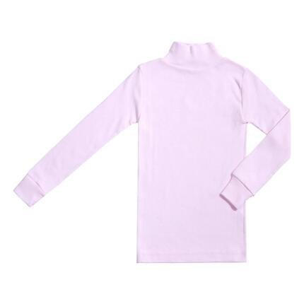 T-Shirt Thermique Manches Longues Enfant BABIDU Punt Nou Rose Poudré