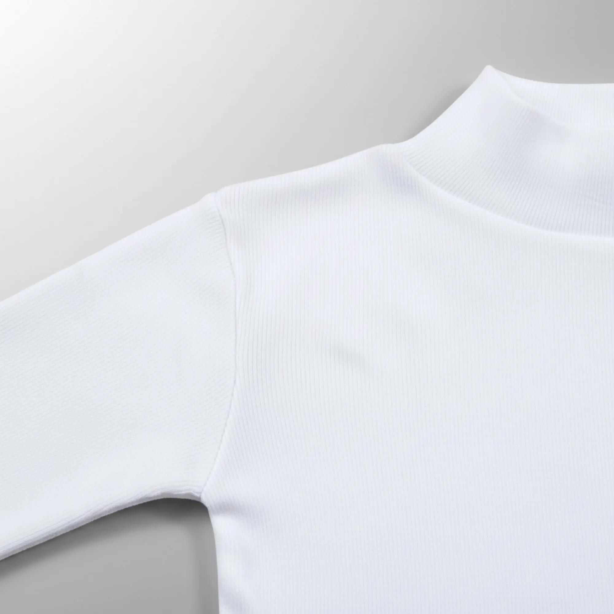 T-Shirt Térmica Manga Comprida Criança BABIDU Punt Nou Branca 5/7