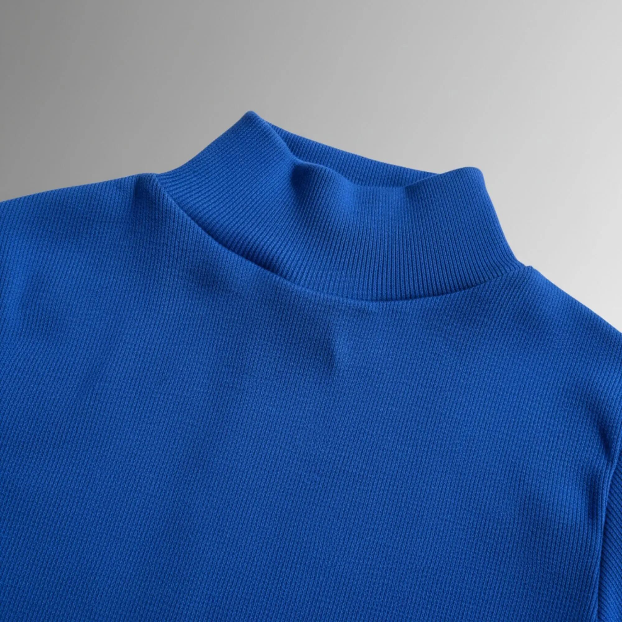 T-Shirt Térmica Manga Comprida Criança BABIDU Punt Nou Azul Royal 5/7