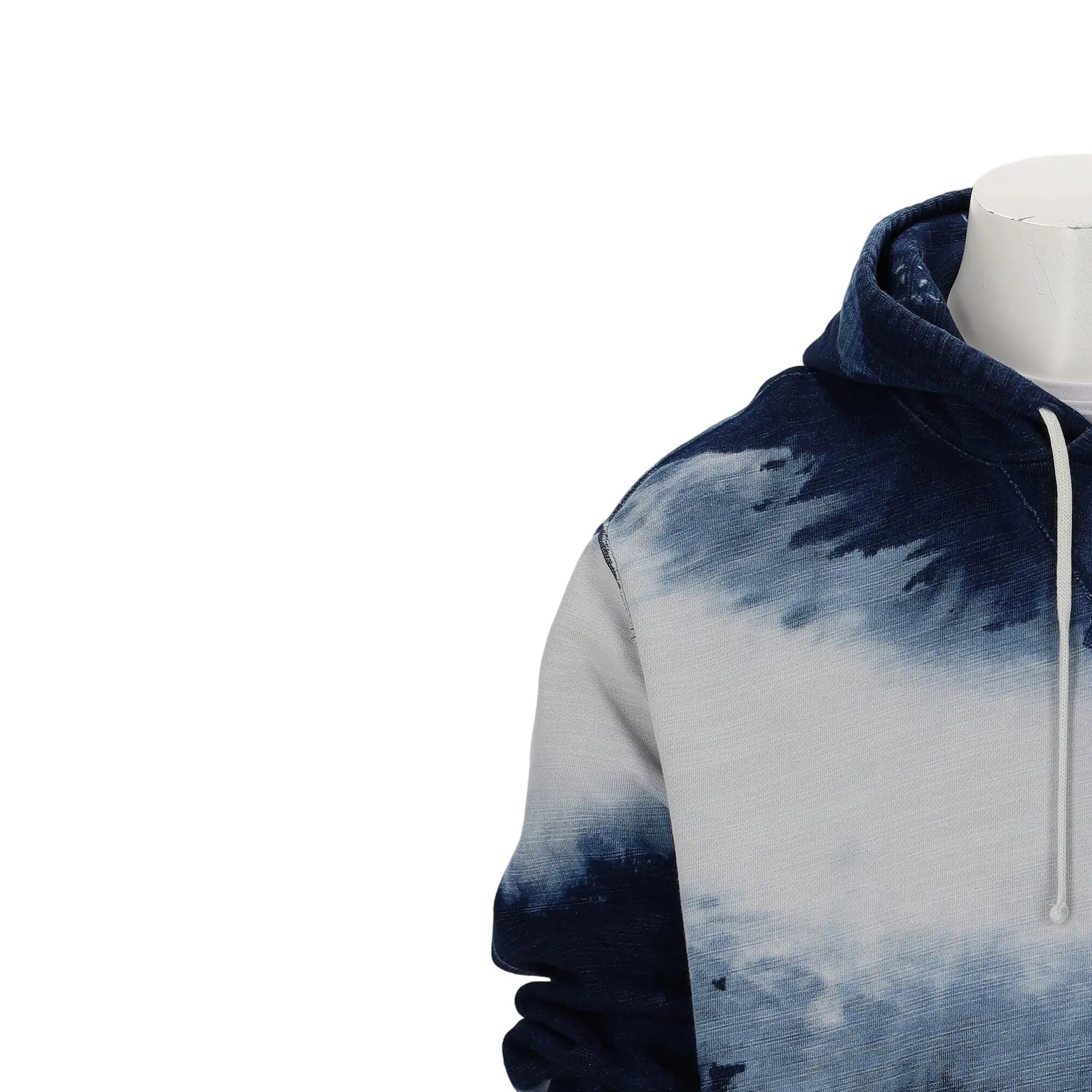 Seconde vie - Sweat à capuche Homme Tie-dye indigo - Excellent 5/15