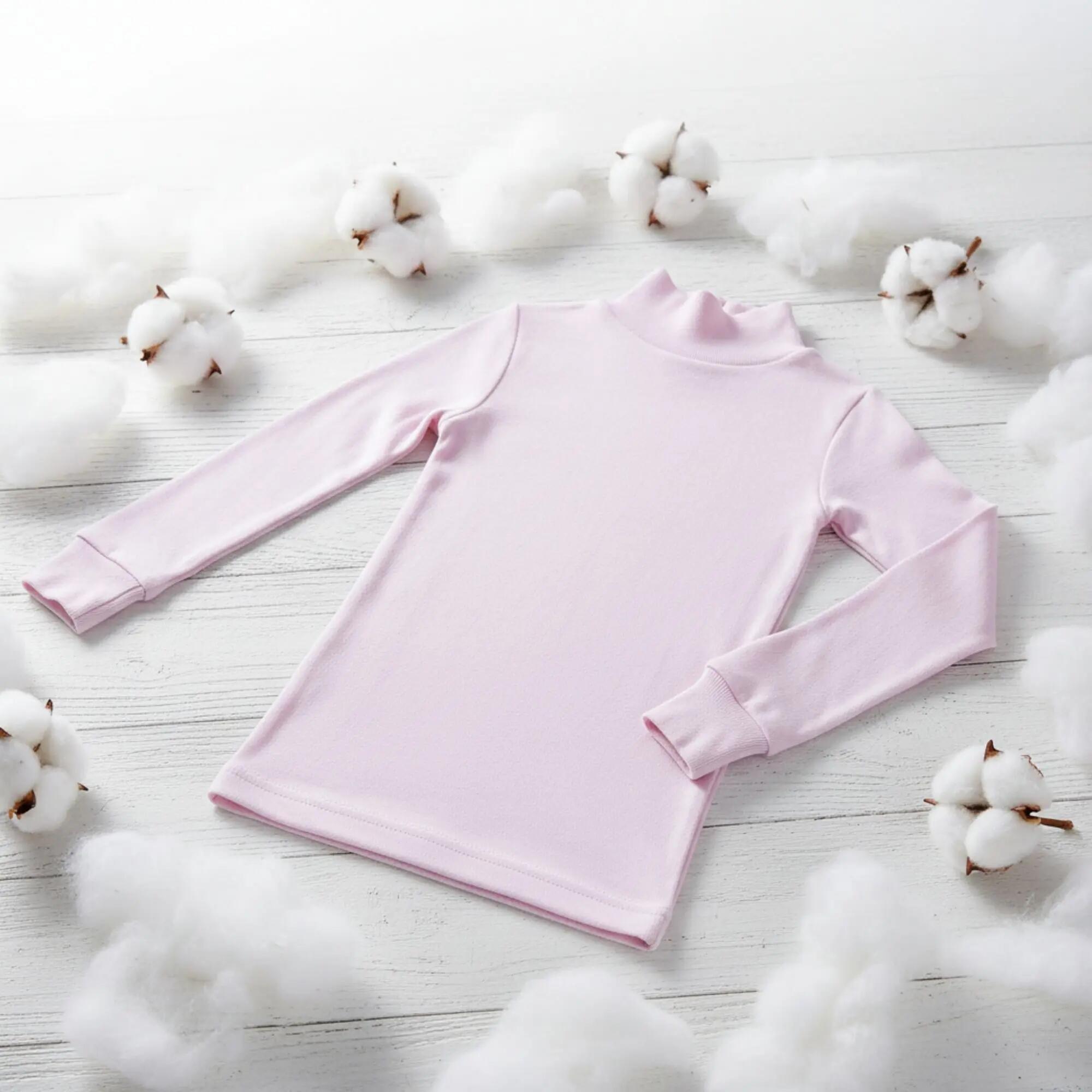 T-Shirt Térmica Manga Comprida Criança BABIDU Punt Nou Rosa Claro 4/7