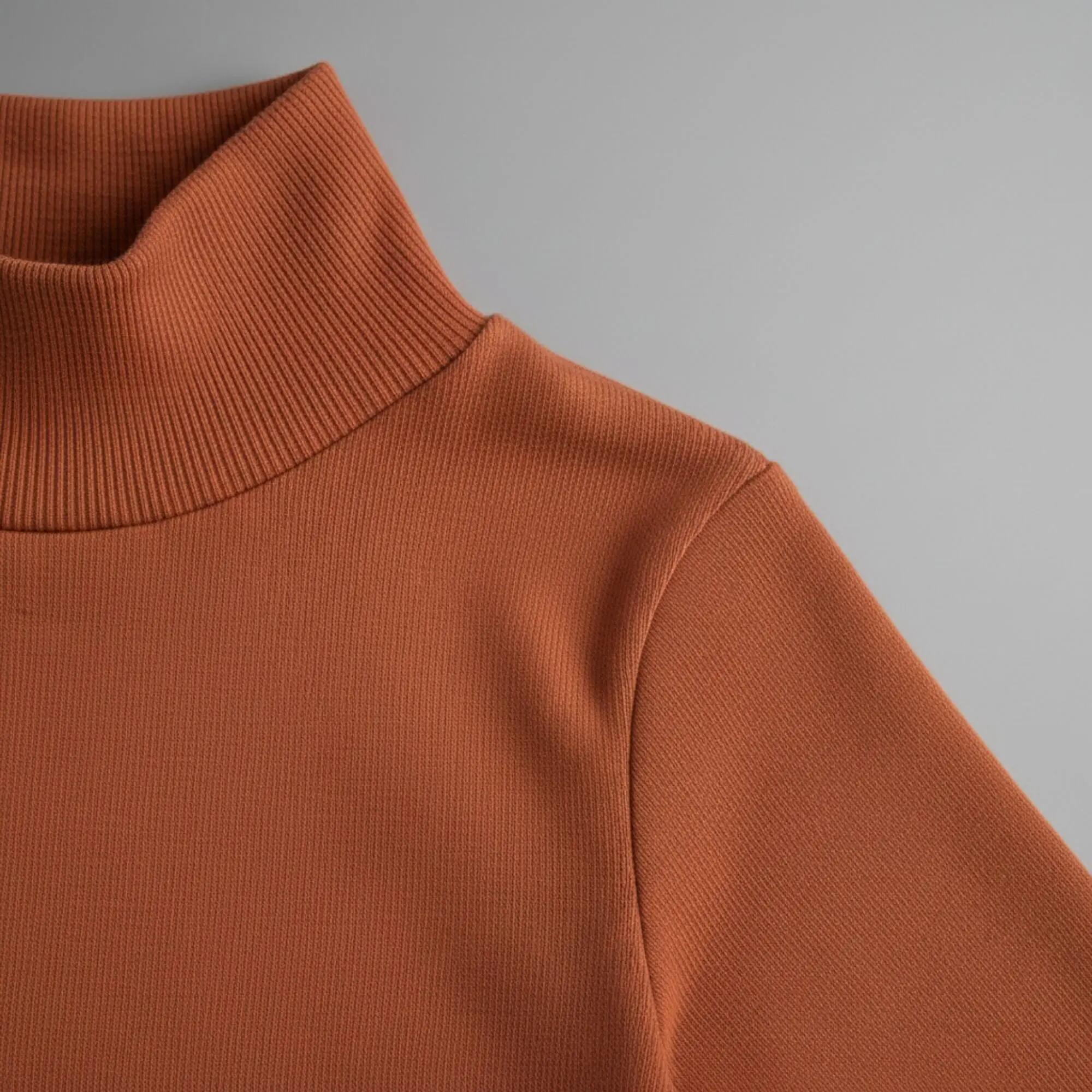T-Shirt Térmica Manga Comprida Criança BABIDU Punt Nou Laranja Toranja 5/7