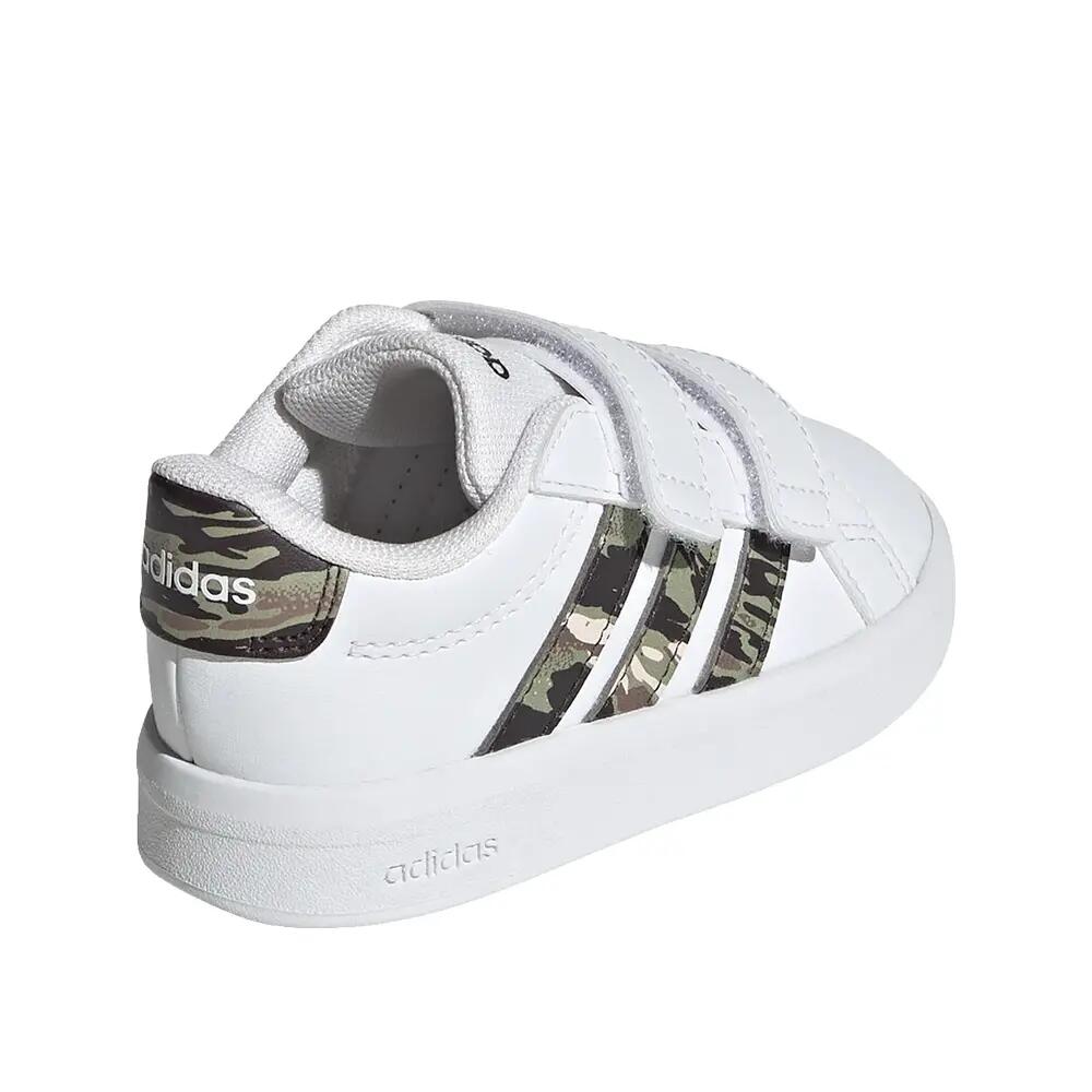Zapatillas Adidas Grand Court 3.0 Blancas 5/6