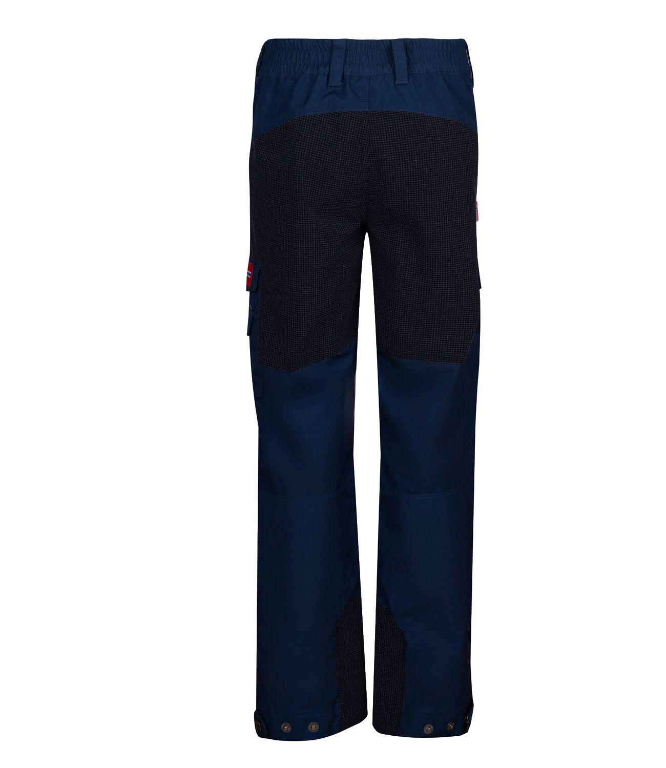 Pantalon Outdoor Hammerdalen pour enfants Bleu marine / Orange 2/4